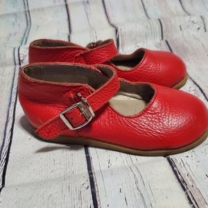 Mon petit Mary Jane's easy buckle 8 toddler red